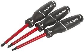 Insulated screwdrivers