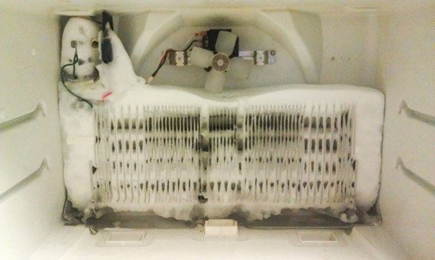 Frozen evaporator coils and refrigerator not cooling