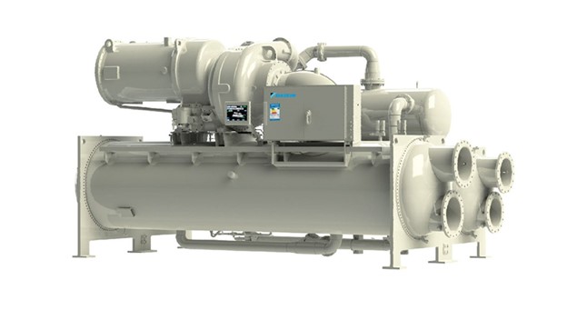 Water-cooled compression chillers